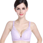2018 NEW Pregnant Underwear Clothes Lace Maternity Nursing Bra Front Button Cotton Breastfeeding bra For Pregnant women Clothing