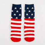 Bear Leader Baby Socks 2018 New Arrivals Fashion American flag Pattern Strip Design for Baby Girls Long Socks 0-6 Years