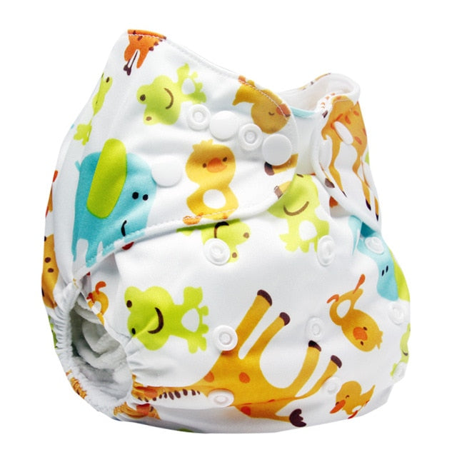 Bear Leader 2018 Baby Cloth Diaper Reusable Pocket Nappies Washable Modern Cloth Nappy Diaper Cover Suit 0-2 Years With Insert