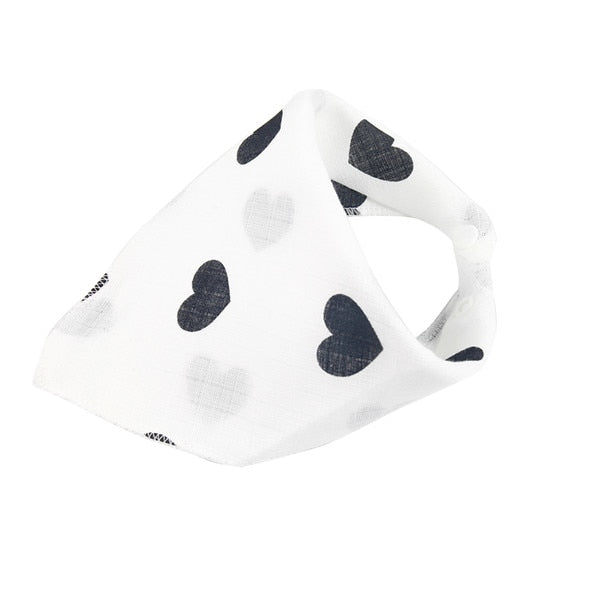 Newborn Baby Bibs Cartoon Cotton Infant Girls Boys Unisex Toddler Triangle Scarf Saliva Towel Bandana Burp Clothes for Feeding