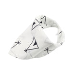 Newborn Baby Bibs Cartoon Cotton Infant Girls Boys Unisex Toddler Triangle Scarf Saliva Towel Bandana Burp Clothes for Feeding