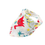 Newborn Baby Bibs Cartoon Cotton Infant Girls Boys Unisex Toddler Triangle Scarf Saliva Towel Bandana Burp Clothes for Feeding