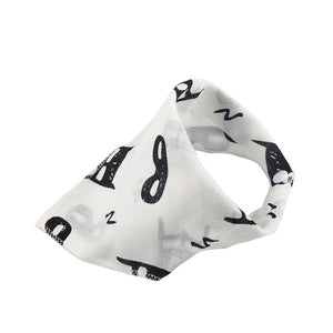 Newborn Baby Bibs Cartoon Cotton Infant Girls Boys Unisex Toddler Triangle Scarf Saliva Towel Bandana Burp Clothes for Feeding