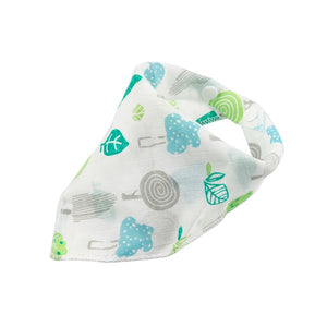 Newborn Baby Bibs Cartoon Cotton Infant Girls Boys Unisex Toddler Triangle Scarf Saliva Towel Bandana Burp Clothes for Feeding