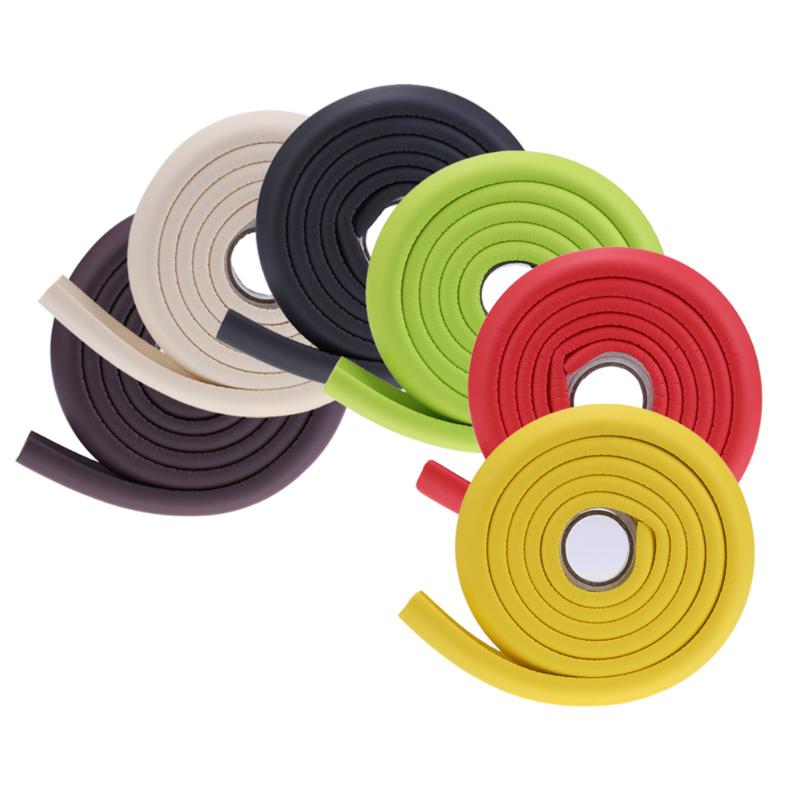 1PC 2M Baby Safety Table Desk Edge Guard Strip Home Cushion Guard Strip Safe Protection Children Bar Strip Soft Thicken Bumper