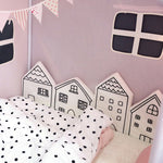 Cute Baby Bed fence 4 pieces a set