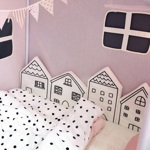 Cute Baby Bed fence 4 pieces a set