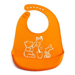 Safety Softness Silica Gel Cartoon Baby Bib Boys Girls Waterproof Bibs Children Burp Cloths Toddler Feeding Bib Baby Accessories
