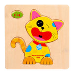 Wooden Puzzle Educational Brain Teaser Toys
