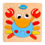 Wooden Puzzle Educational Brain Teaser Toys