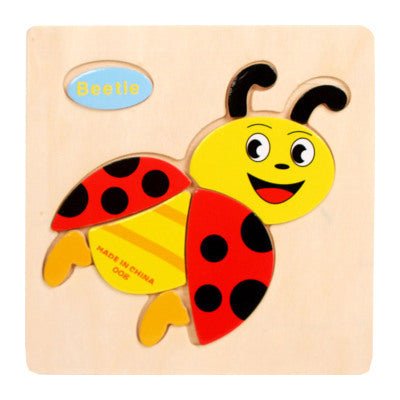 Wooden Puzzle Educational Brain Teaser Toys