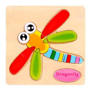 Wooden Puzzle Educational Brain Teaser Toys