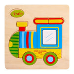 Wooden Puzzle Educational Brain Teaser Toys