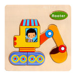 Wooden Puzzle Educational Brain Teaser Toys