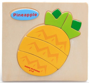 Wooden Puzzle Educational Brain Teaser Toys