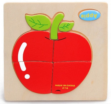 Wooden Puzzle Educational Brain Teaser Toys