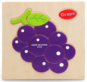 Wooden Puzzle Educational Brain Teaser Toys