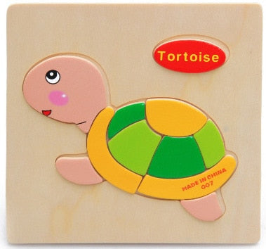 Wooden Puzzle Educational Brain Teaser Toys
