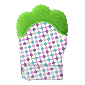 Baby Silicone Teething Mitten Toddler Self-Soothing