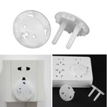 10pcs/Set Bear EU Power Socket Electrical Outlet Cover Protection Children Baby Safety Anti Electric Shock Plugs Protector Cover