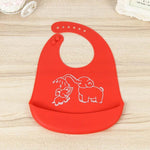 New Design Baby Bibs Waterproof Silicone Feeding Baby Wholesale Newborn Cartoon Waterproof Aprons Baby Bibs