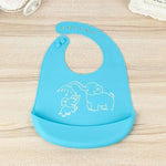 New Design Baby Bibs Waterproof Silicone Feeding Baby Wholesale Newborn Cartoon Waterproof Aprons Baby Bibs