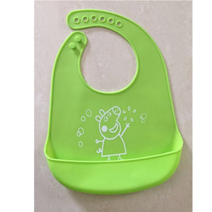 New Design Baby Bibs Waterproof Silicone Feeding Baby Wholesale Newborn Cartoon Waterproof Aprons Baby Bibs