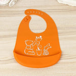 New Design Baby Bibs Waterproof Silicone Feeding Baby Wholesale Newborn Cartoon Waterproof Aprons Baby Bibs